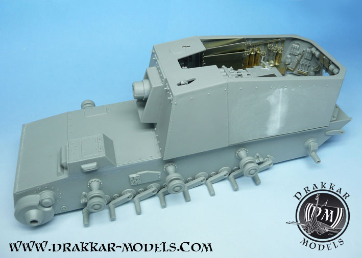 12,8 cm Sfl auf VK3001 Stürer Emil