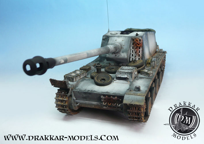 12,8 cm Sfl auf VK3001 Stürer Emil