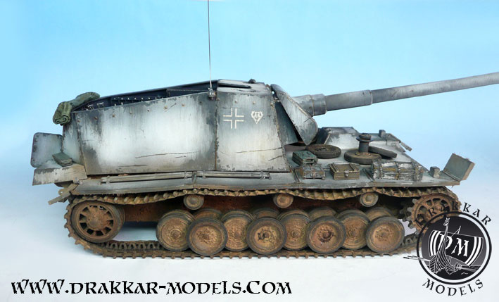 12,8 cm Sfl auf VK3001 Stürer Emil