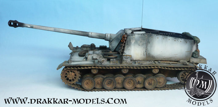 12,8 cm Sfl auf VK3001 Stürer Emil
