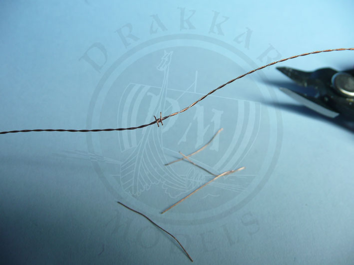 Réaliser des fils de fer barbelés